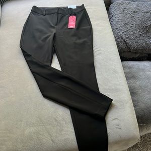 Express Black Skinny Mid-Rise Work Pant